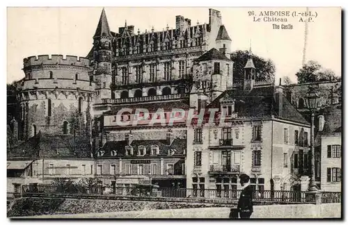 Amboise Cartes postales Le chateau