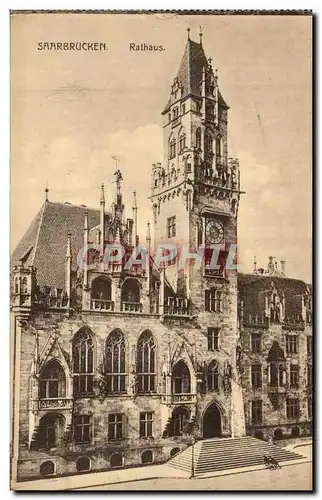 Allemagne Saarbrucken Cartes postales Rathaus