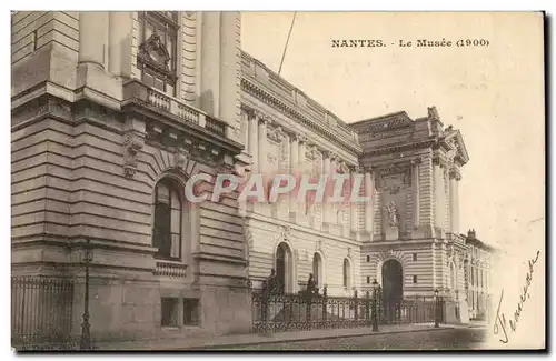 Nantes Cartes postales le musee (1900)