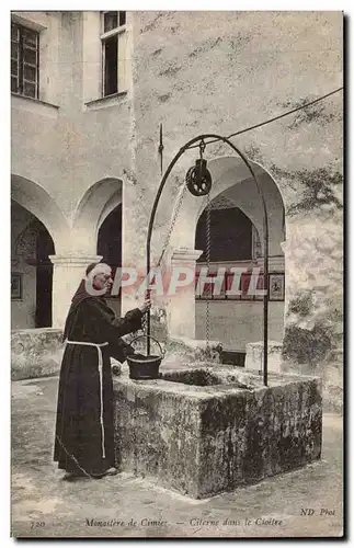 Ansichtskarte AK Monastere de Cimiez Citerne dans le cloitre