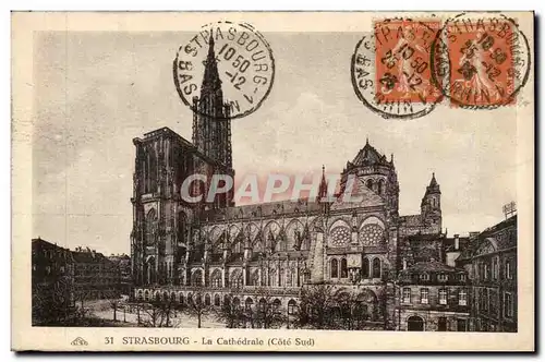 Strasbourg Cartes postales La cathedrale