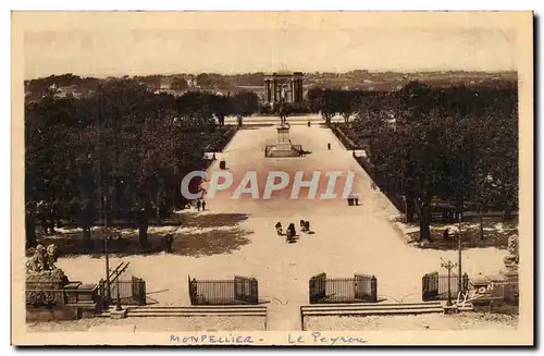 Montpellier Cartes postales Le Peyrou