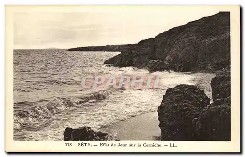 Sete Cartes postales Effet de jour sur la corniche