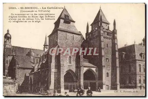 St BRieuc Cartes postales La cathedrale