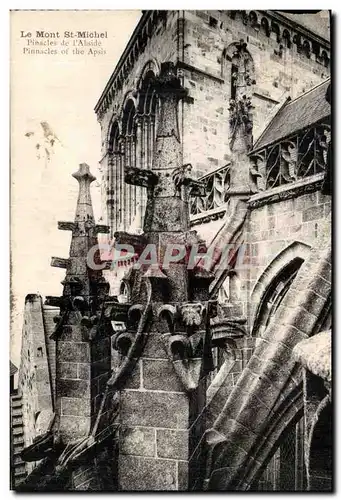 Mont Saint Michel Cartes postales Pinacles de l&#39abside