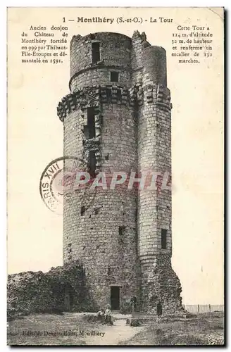 Montlhery Cartes postales La tour