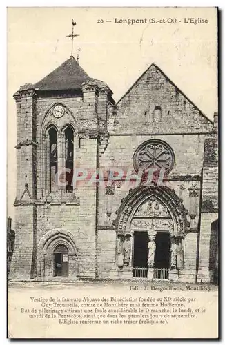 Longpont Cartes postales l&#39eglise