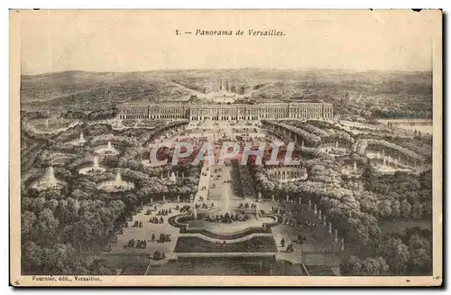 VErsailles Cartes postales Panorama