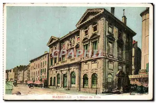 Marseille Cartes postales L&#39hotel de ville