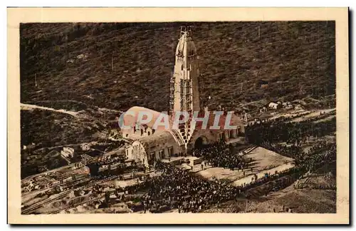 L'Ossuaire de Douaumont - Photographie en avion le jour de son inauguration officielle - 1927 - C