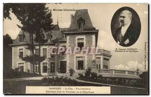 Sampigny - Le Clos - Vue Interieure - Residence d&#39ete du President de la Republique - Cartes postales