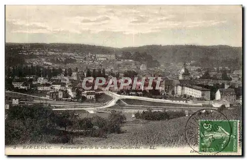 Bar le Duc - Panorama pris de la Cote Saint Catherine - Cartes postales