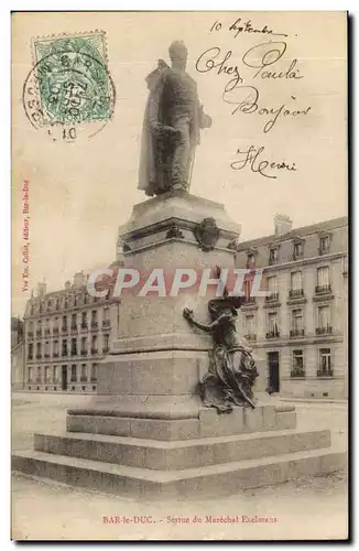 Bar le Duc - Statue de Marechal Exelmas - Cartes postales