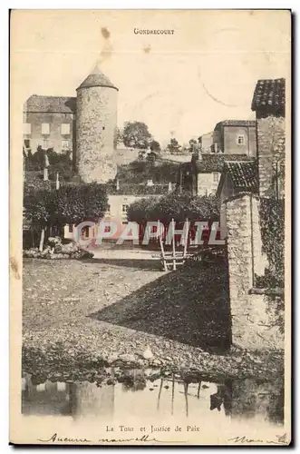 Gondrecourt - La Tour et Justice de Paix - Cartes postales