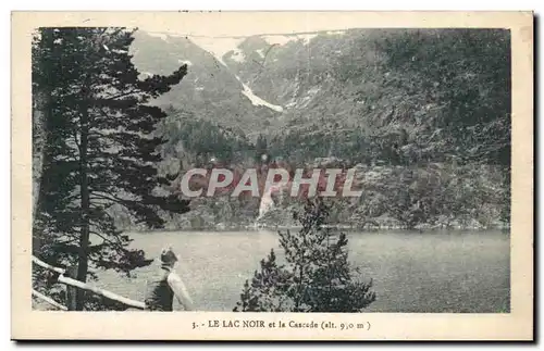 Orbey Cartes postales le lac noir et la cascade