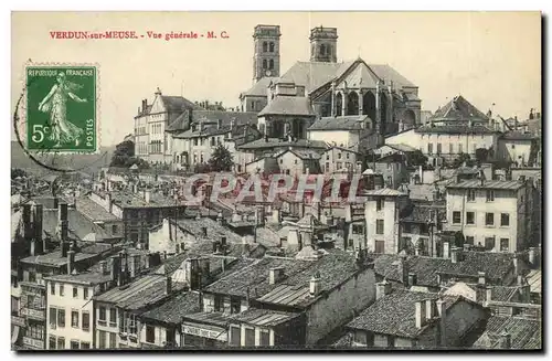 Verdun sur Meuse Cartes postales Vue generale