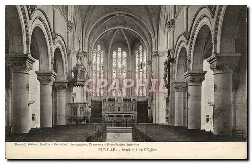 Euville Cartes postales Interieur de l'eglise