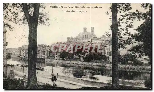 Verdun Ansichtskarte AK Vue generale sur la Meuse prise des remparts