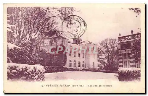 Guemebe Penfao Cartes postales Chateau du Brossay