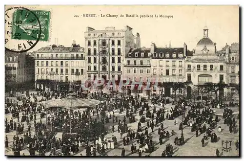 Brest Ansichtskarte AK Le champ de bataille pendant la musique