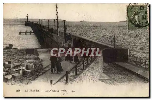 Le Havre Cartes postales La nouvelle jetee