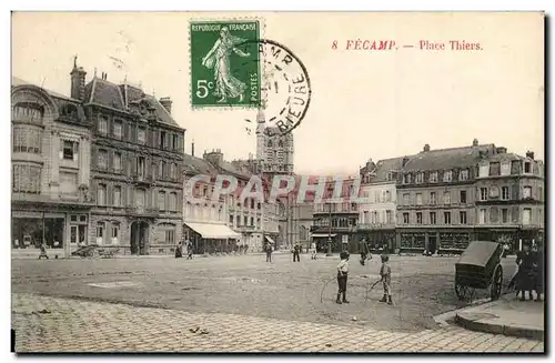 Fecamp Cartes postales Place thiers