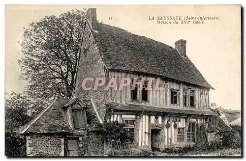 la Saussaye Cartes postales Maison du 16eme