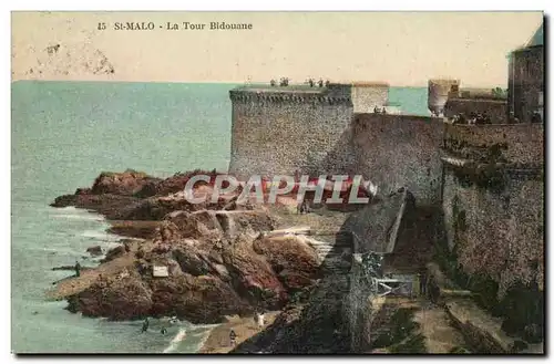 St Malo Ansichtskarte AK la tour Bidouane