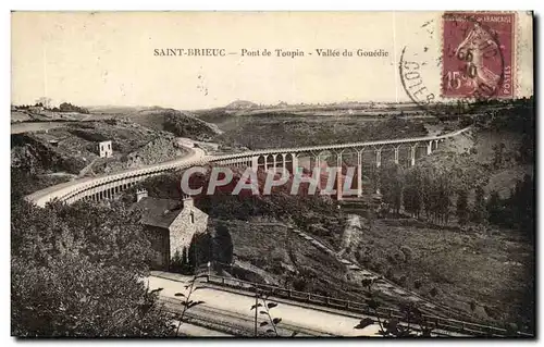 Saint Brieuc Legue Ansichtskarte AK Pont de Toupin Vallee du Gouedie