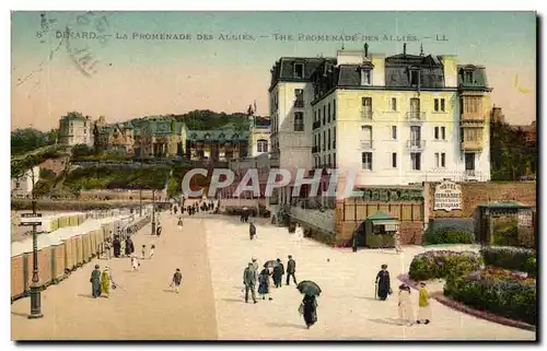 Dinard Ansichtskarte AK La promenade des allies