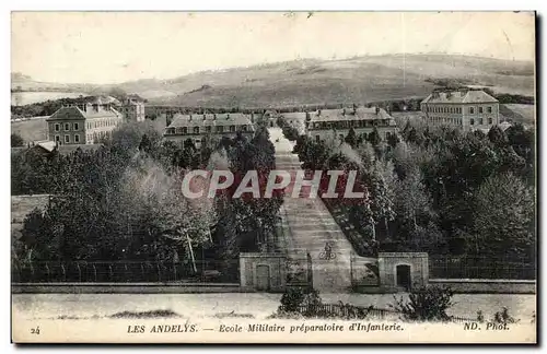 Les Andelys Ansichtskarte AK Ecole militaire preparatoir d&#39infanterie