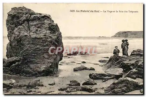 La Pointe du Raz Ansichtskarte AK La plage et la baie des Trepasses