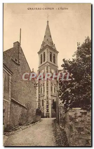 Chateau Chinon - L'Eglise - Cartes postales