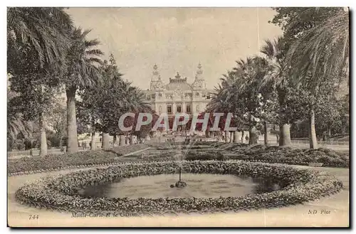 Monaco - Monte Carlo et le Casino - Cartes postales