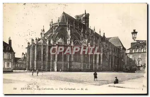 Nevers - La Cathedrale - - Cartes postales
