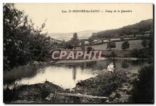 St Honore les Bains - Etang de la Queuldre - Cartes postales