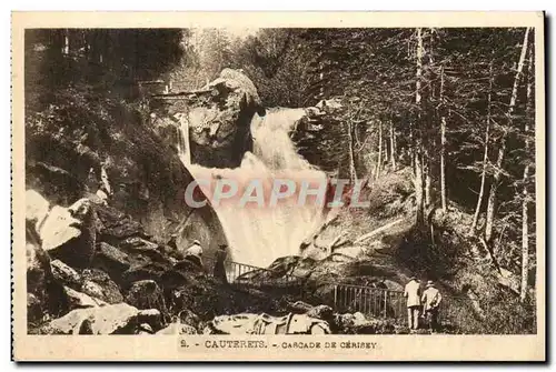 Cauterets Cartes postales Cascade du cErisey