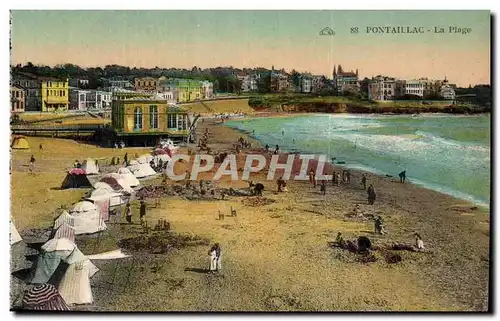 Pontaillac Cartes postales La plage