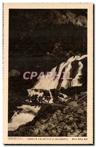 Ansichtskarte AK Cascade de Lutour a Cauterets