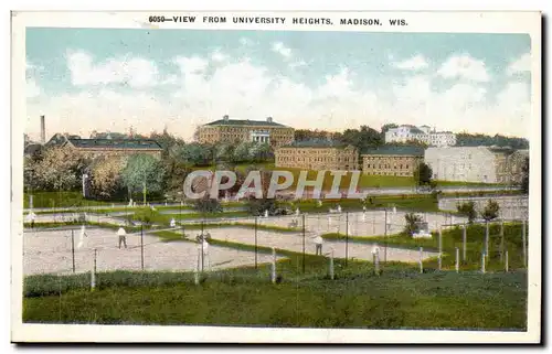 etas Unis - United States - USA - Madison Wisconsin - View from University Heights - Ansichtskarte AK