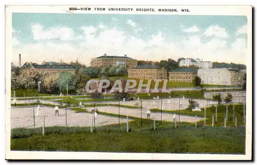 etas Unis - United States - USA - Madison Wisconsin - View from University Heights - Cartes postales