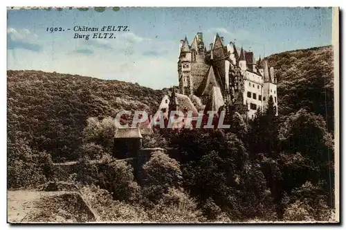 Chateau d&#39Eltz - Burg Eltz - Ansichtskarte AK