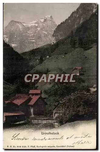 Suisse - Schweiz - urirothstock - Cartes postales