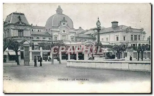 Suisse - Schweiz - Geneve - Geneva - Le Kursaal - Ansichtskarte AK