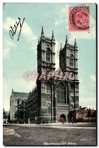 Angleterre - England - Westmister Abbey - London - Ansichtskarte AK