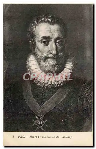 Pau - Henri IV - Colection du Chateau - Ansichtskarte AK