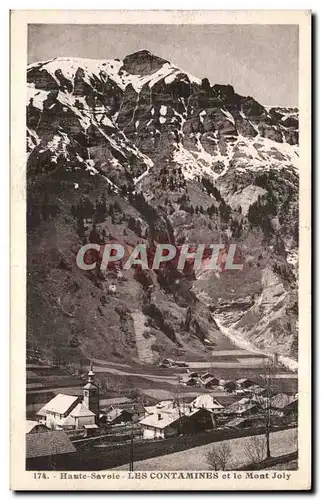 Les Contamines et le Mont Joly - Cartes postales