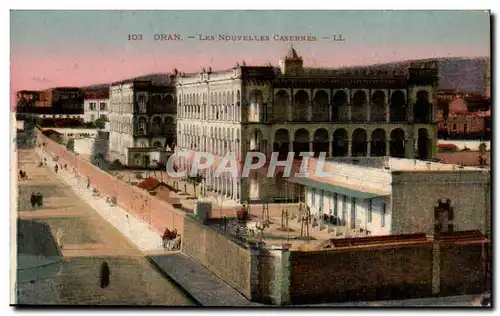 Afrique - Algerie - Africa - Algeria - Oran - Les Nouvelles Casernes - Cartes postales