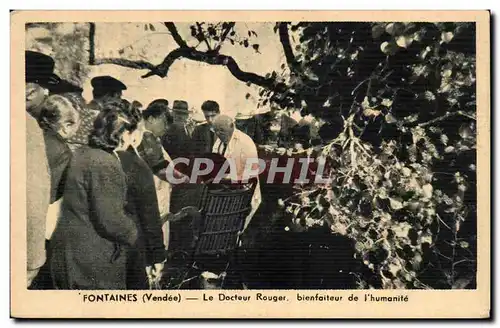 Fontaines Cartes postales Le docteur Rouger bienfaiteur de l'humanite