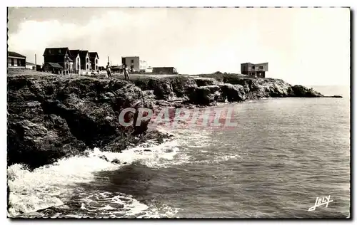 Cartes postales moderne La corniche entre Sion sur l&#39ocean et Croix de Vie